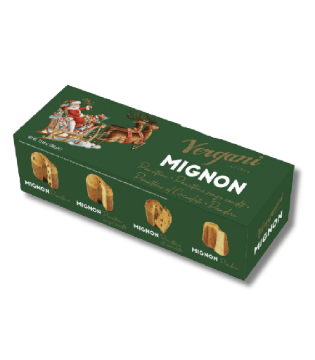 [15569] Coffret 4 Mini Panettone 380g x6 Vergani