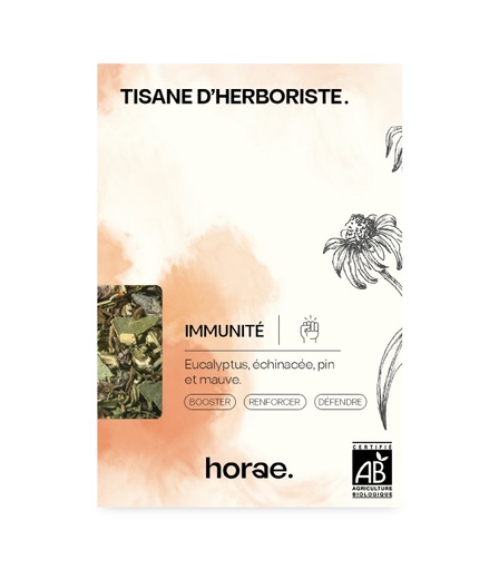 [50288] Tisane d'herboriste - Immunité Bio 50g vrac x6 Horae