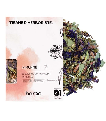 [50288] Tisane d'herboriste - Immunité Bio 50g vrac x6 Horae