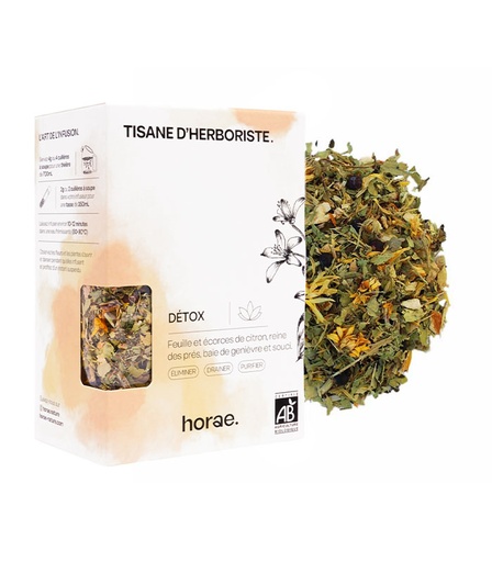 [50295] Tisane d'herboriste - Detox Bio 40g vrac x6 Horae