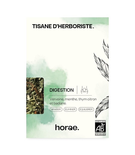 [50271] Tisane d'herboriste - Digestion Bio 50g vrac x6 Horae