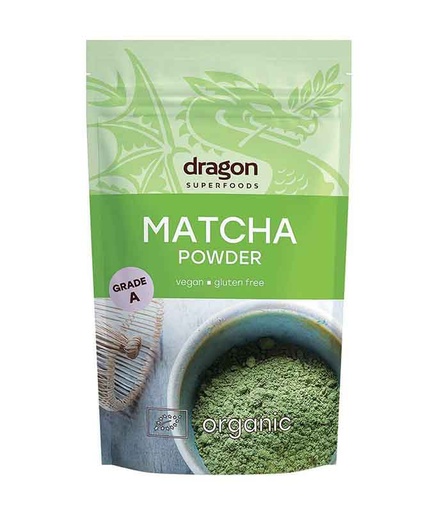 [76188] Matcha Grade A en poudre bio 100g x6 Dragon Superfood