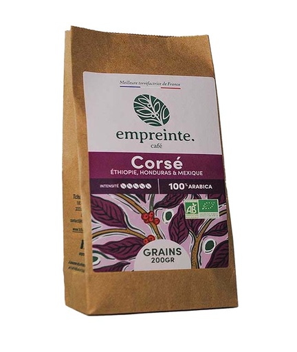 [15324] Café Corsé 200g MOULU x6 Empreinte